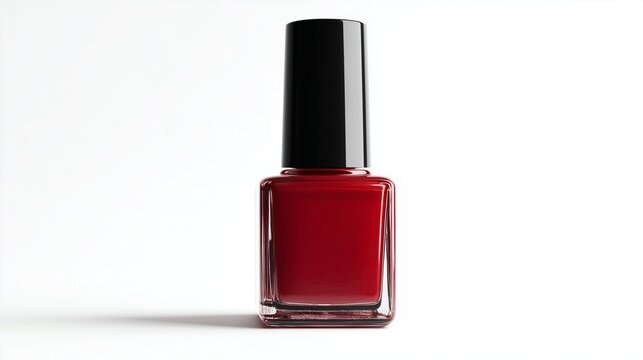 red nail polish