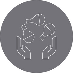 Juggling Balls icon single vector illustration