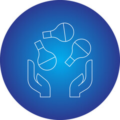 Juggling Balls icon single vector illustration