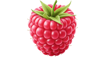 Isolated Raspberry
