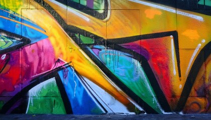 graffiti on the wall