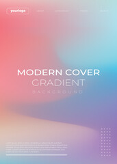 Obraz premium Stylish Branding Gradient Theme Modern Gradient Background Design Creative Digital Art Backdrop Futuristic UI/UX Background