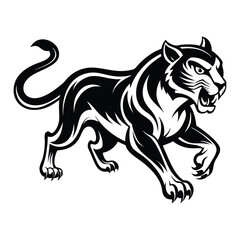 vector illustration of a tiger