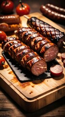 Sausage food, meat, pork, beef, dinner, plate, cake, meal, barbecue, dessert, sausage, grilled, steak, gourmet, sauce, dish, sweet, cuisine, white, delicious, grill, baked, tasty