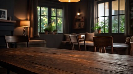 Naklejka premium dining room interior