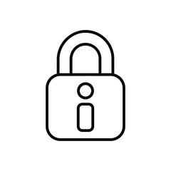 Blocked icon vector stock illustration