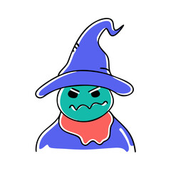 funny cartoon illusionist