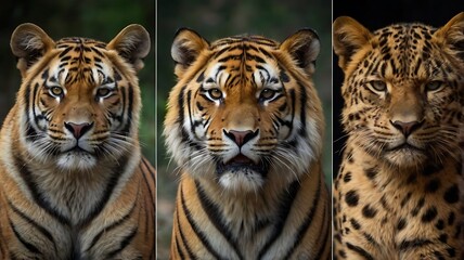 portrait of a tiger