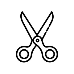 Scissors Icon for Creativity and Crafting Topics
