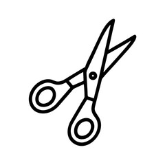 Scissors Icon for Creativity and Crafting Topics