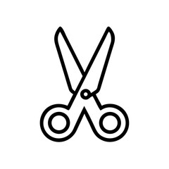 Scissors Icon for Creativity and Crafting Topics