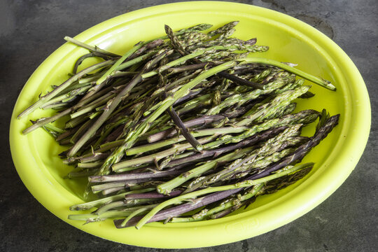 Frittata di asparagi di bosco e uova, ricetta tipica triestina