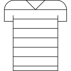 Pirate Shirt icon single vector illustration