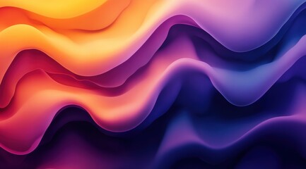 Abstract wavy gradient background