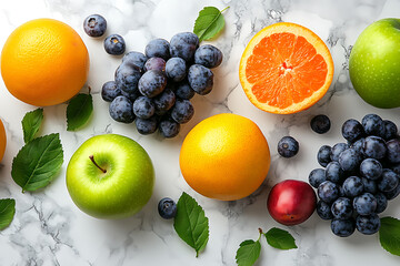 A variety of fruits such as apples, bananas, strawberries, and citrus can be enjoyed raw, in smoothies, or as an addition to dishes, providing a refreshing taste and nutritional value.


