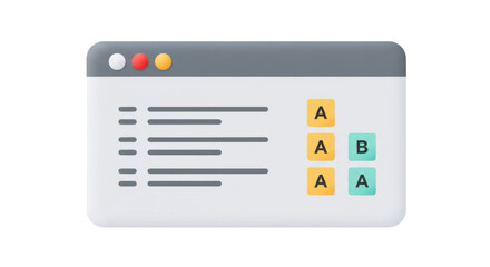 Isolated Data Analysis Table
