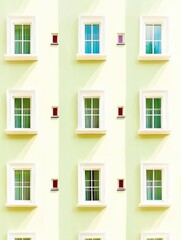 Obraz premium minimalist windows