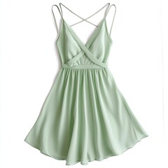Light Green Sleeveless Dress