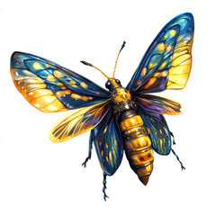 butterfly isolated on white background