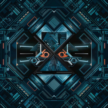 abstract background with blue lines