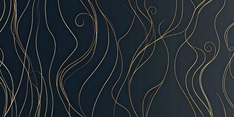 ultra-thin minimalist swirl pattern