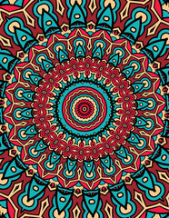 Designing an Ornamental and Creative Mandala
