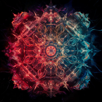 abstract fractal background