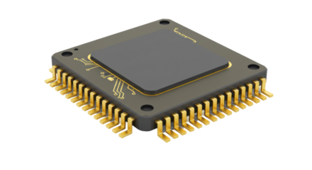 Isolated Computer Chip