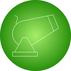 Cannon Balls icon single vector illustration
