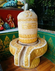 Offerings to honor and worship the god Shiva.