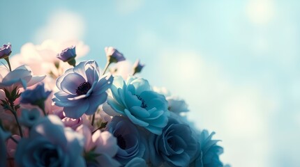 Pastel Petals: A Delicate Bouquet of Soft Hues
