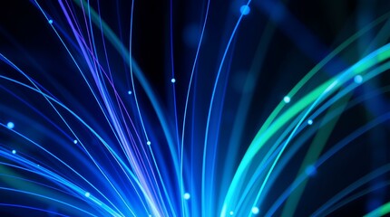 Fiber Optics: A Burst of Radiant Light and Color