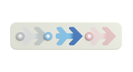 Isolated Arrows Line