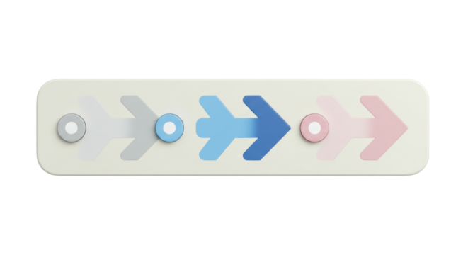 Isolated Arrows Line