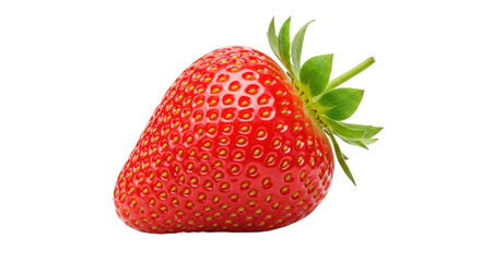 Isolated strawberry