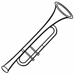 illustration of a trumpet