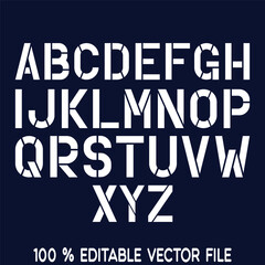 Crystal texture font. Vector alphabet with latin letters. Mosaic font.