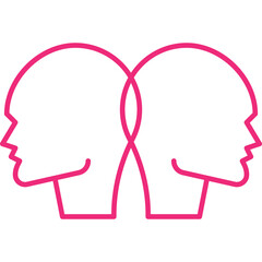 Bipolar Disorder icon single vector illustration