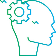 Cognitive Distortion icon single vector illustration