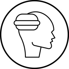 Binge Eating icon single vector illustration