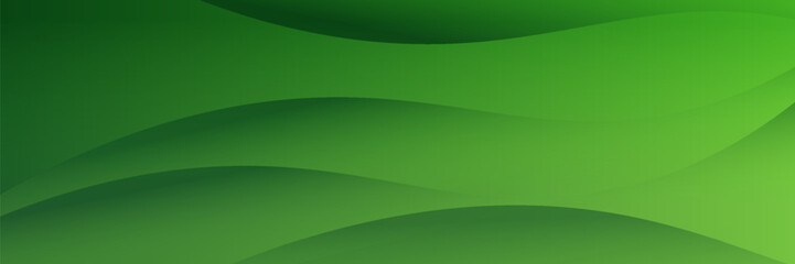 Abstract green wavy background. Vector EPS 10