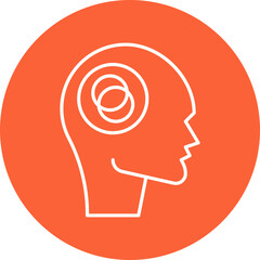 Anxiety Disorder icon single vector illustration