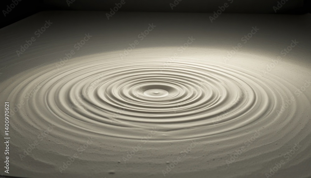 Poster creating ripples a scientific exploration of wave patterns in fluid dynamics laboratory setting visu