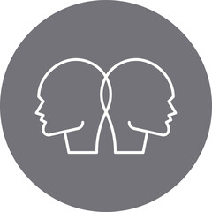 Bipolar Disorder icon single vector illustration