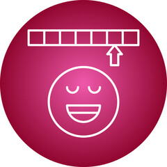 Emotions icon single vector illustration