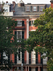 Naklejka premium Street photo in Boston