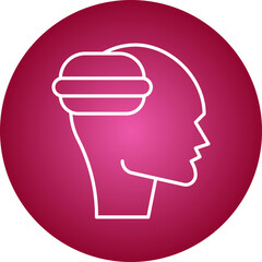 Binge Eating icon single vector illustration