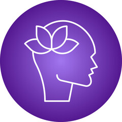 Calm icon single vector illustration