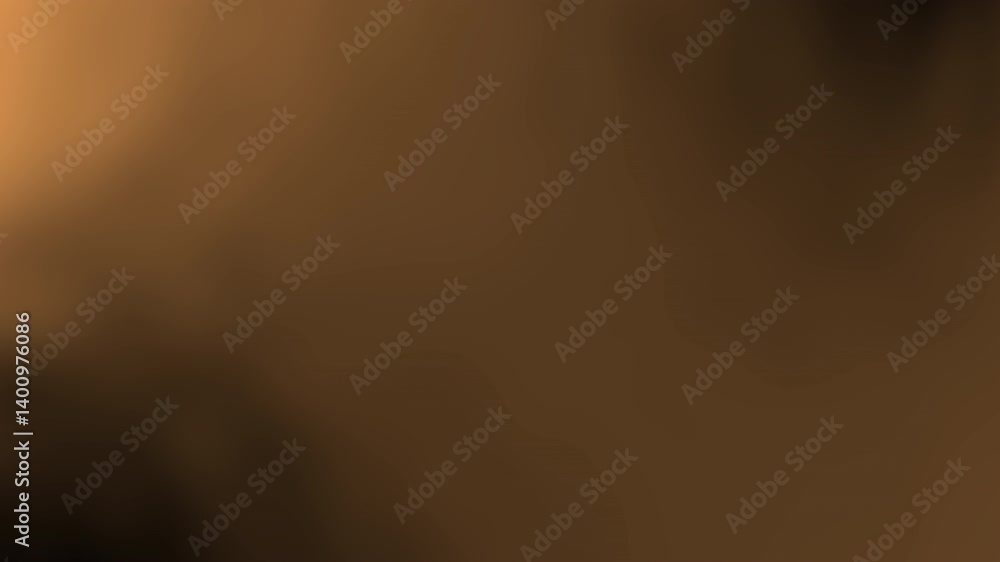 Poster A soft, blurred texture with warm brown tones, creating an abstract background that evokes a sense of calm and warmth. gradient texture motion background, gold gradient.yellow