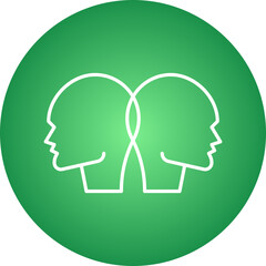 Bipolar Disorder icon single vector illustration